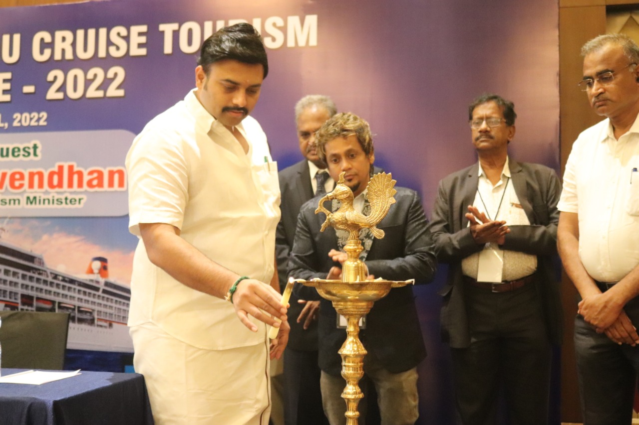 Littoral Tamil Nadu Cruise Tourism conclave 2022 | Chief Guest  Dr. Mathivendhan Honorable Tourism Minister Govt. Of Tamil Nadu